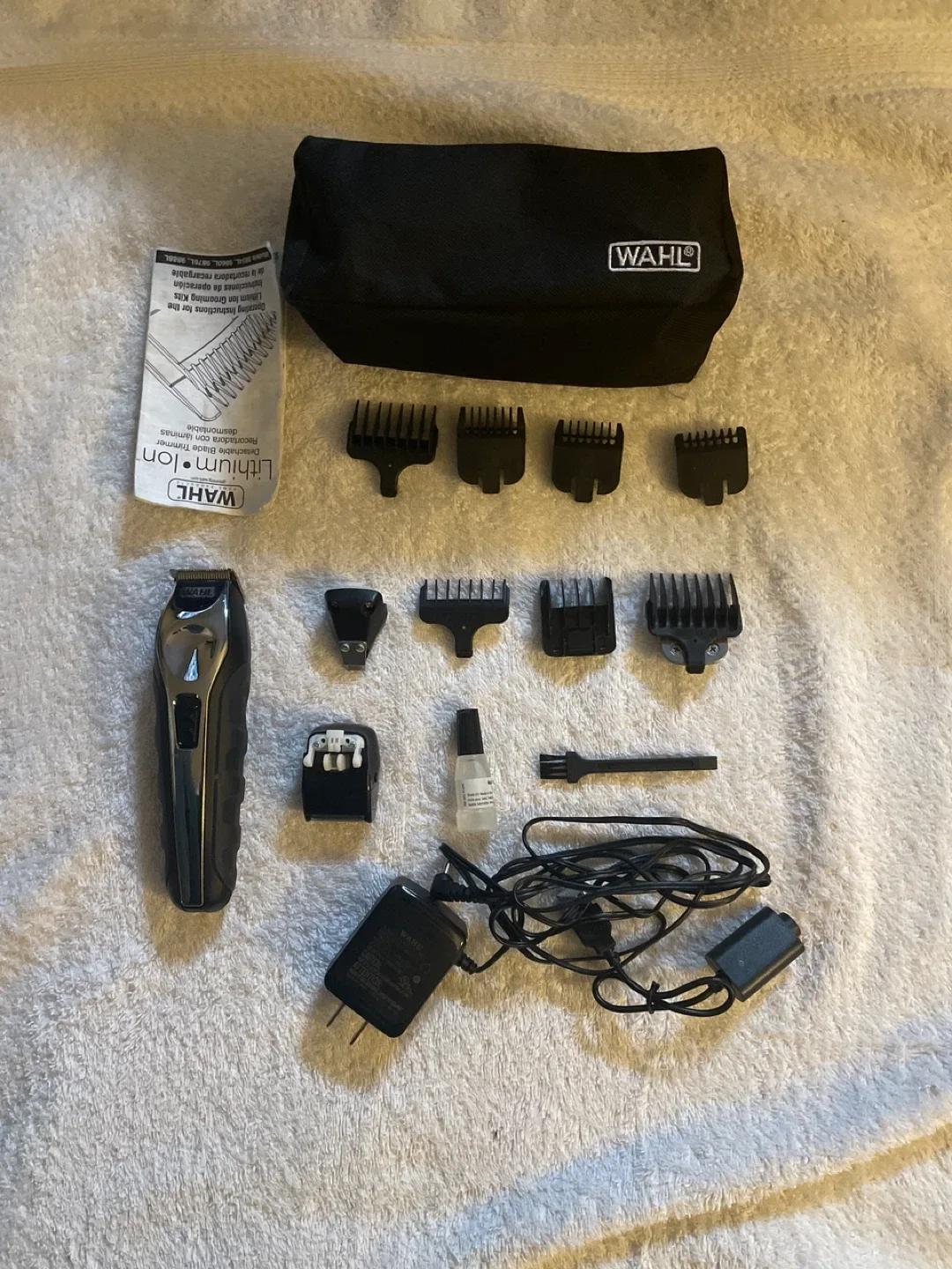 Wahl Lithium Ion Detachable Blade Trimmer