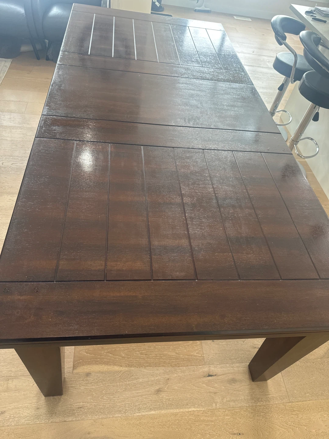 Dark Wood Dining Table - photo 2