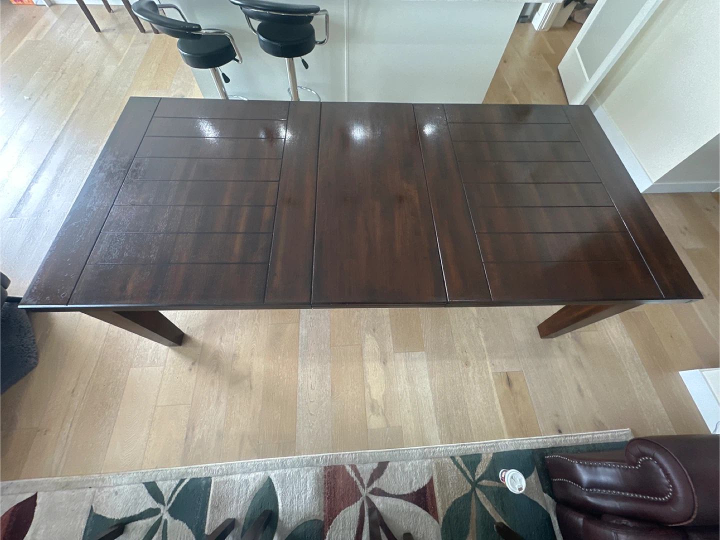 Dark Wood Dining Table - photo 4