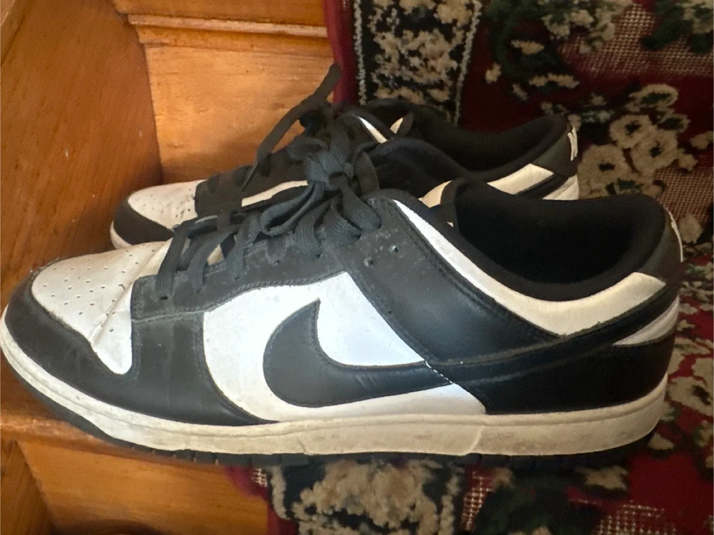 Nike Dunk Low Black White Shoes