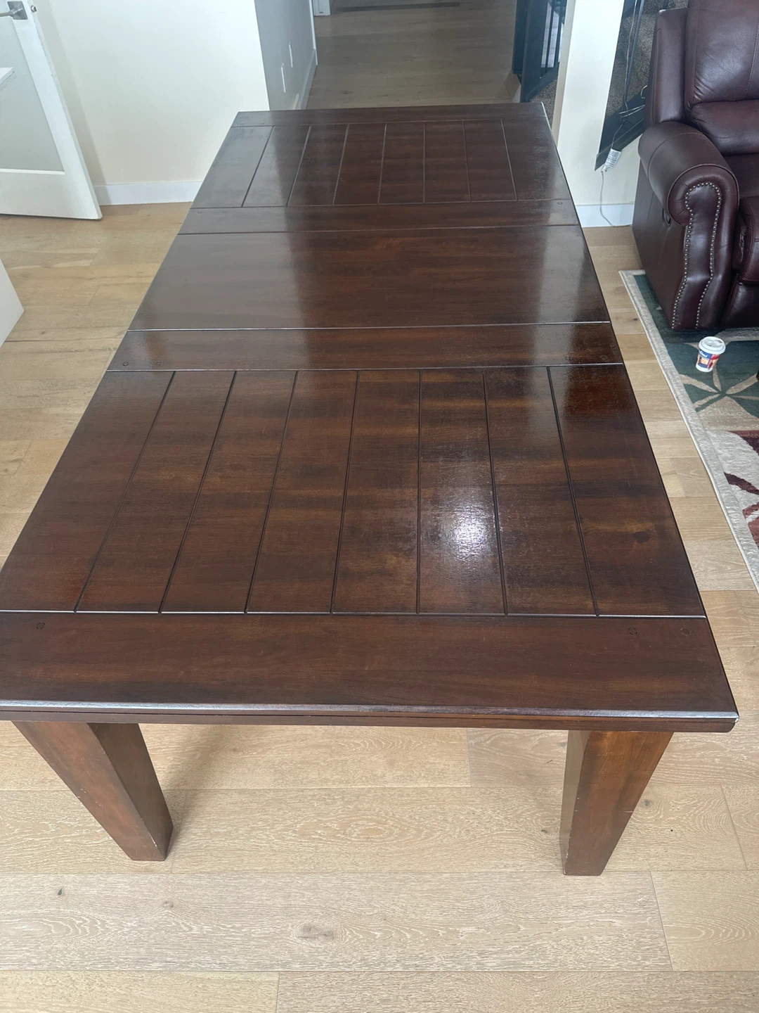 Dark Wood Dining Table - photo 5