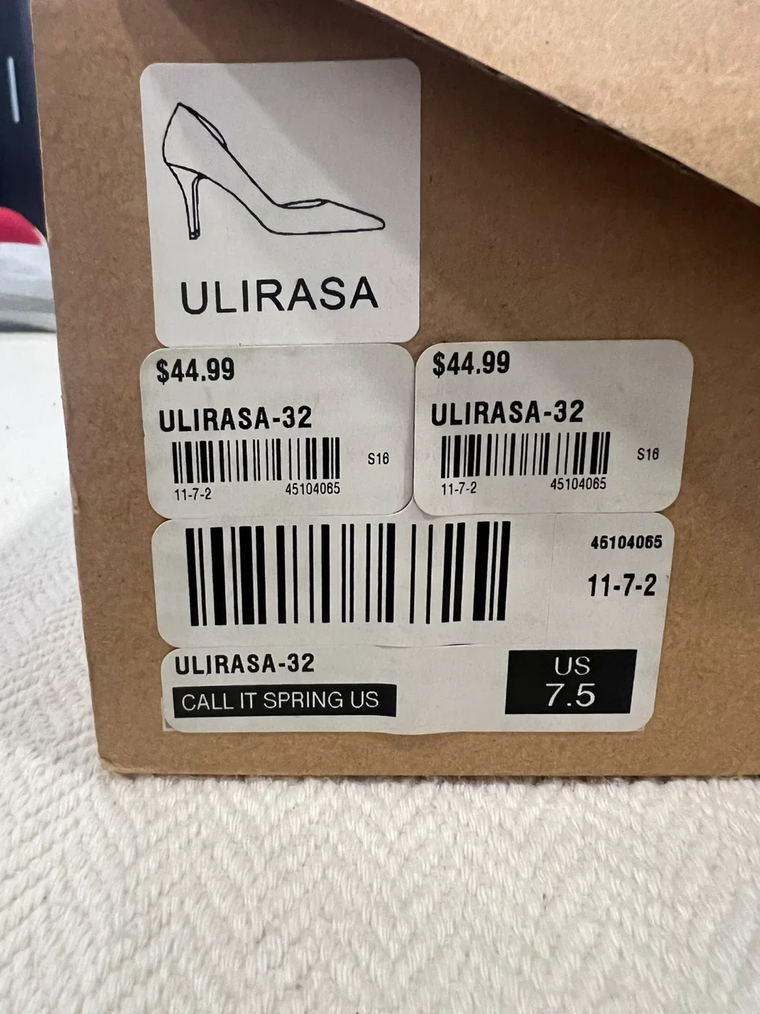 Call It Spring Ulirasa Heels - Size 7.5 image indicator(4)