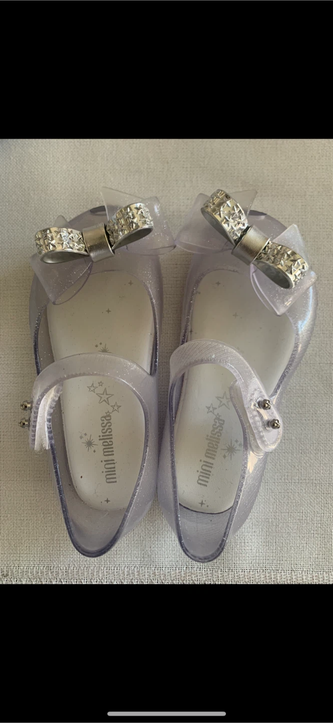 Mini Melissa Jelly Shoes with Bow