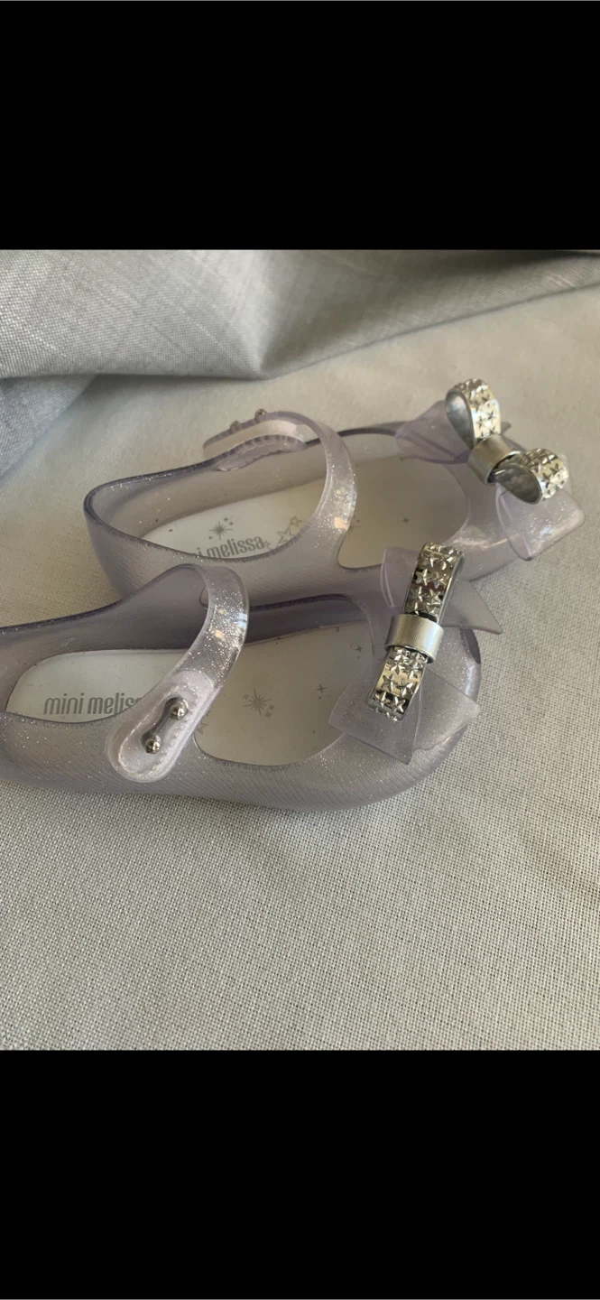 Mini Melissa Jelly Shoes with Bow - photo 4