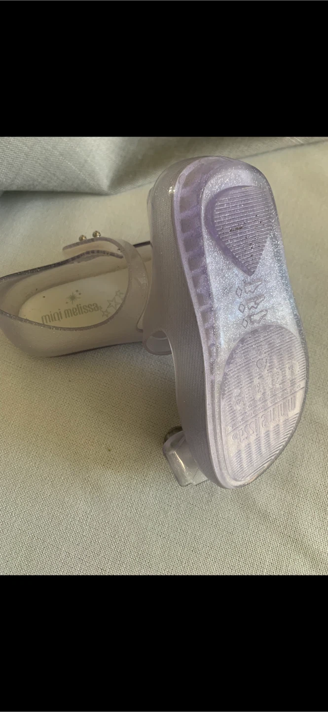 Mini Melissa Jelly Shoes with Bow - photo 5