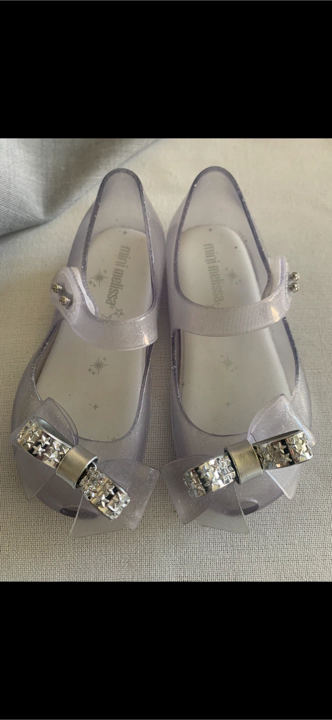 Mini Melissa Jelly Shoes with Bow - photo 2