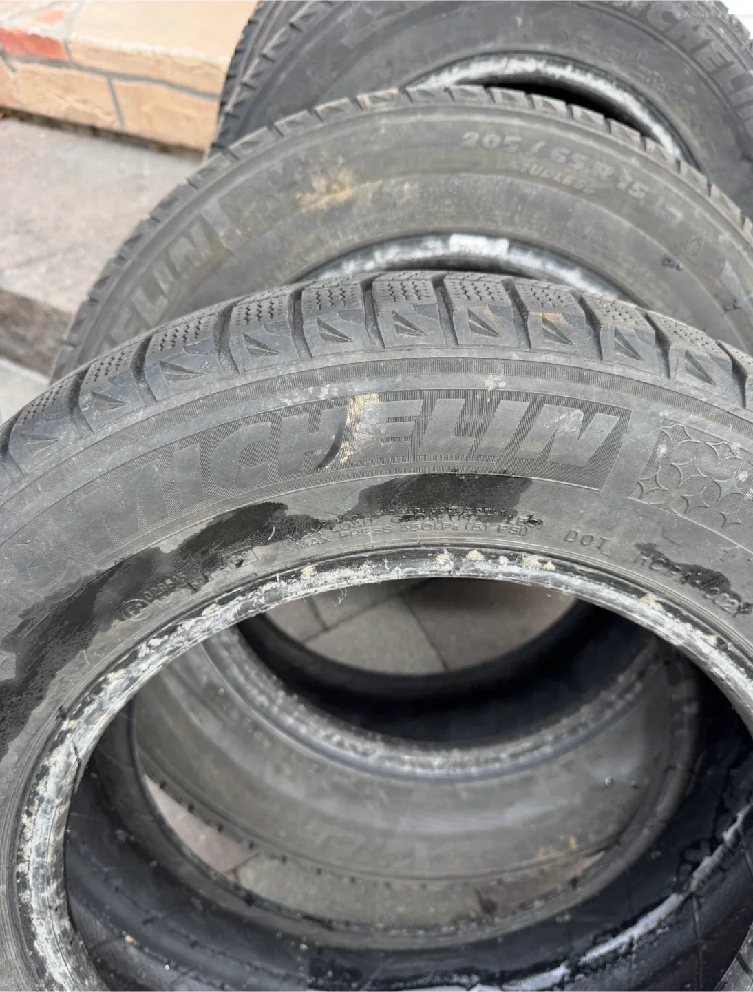 Michelin X-Ice 205/65R15 Winter Tires (Set of 4) image indicator(4)