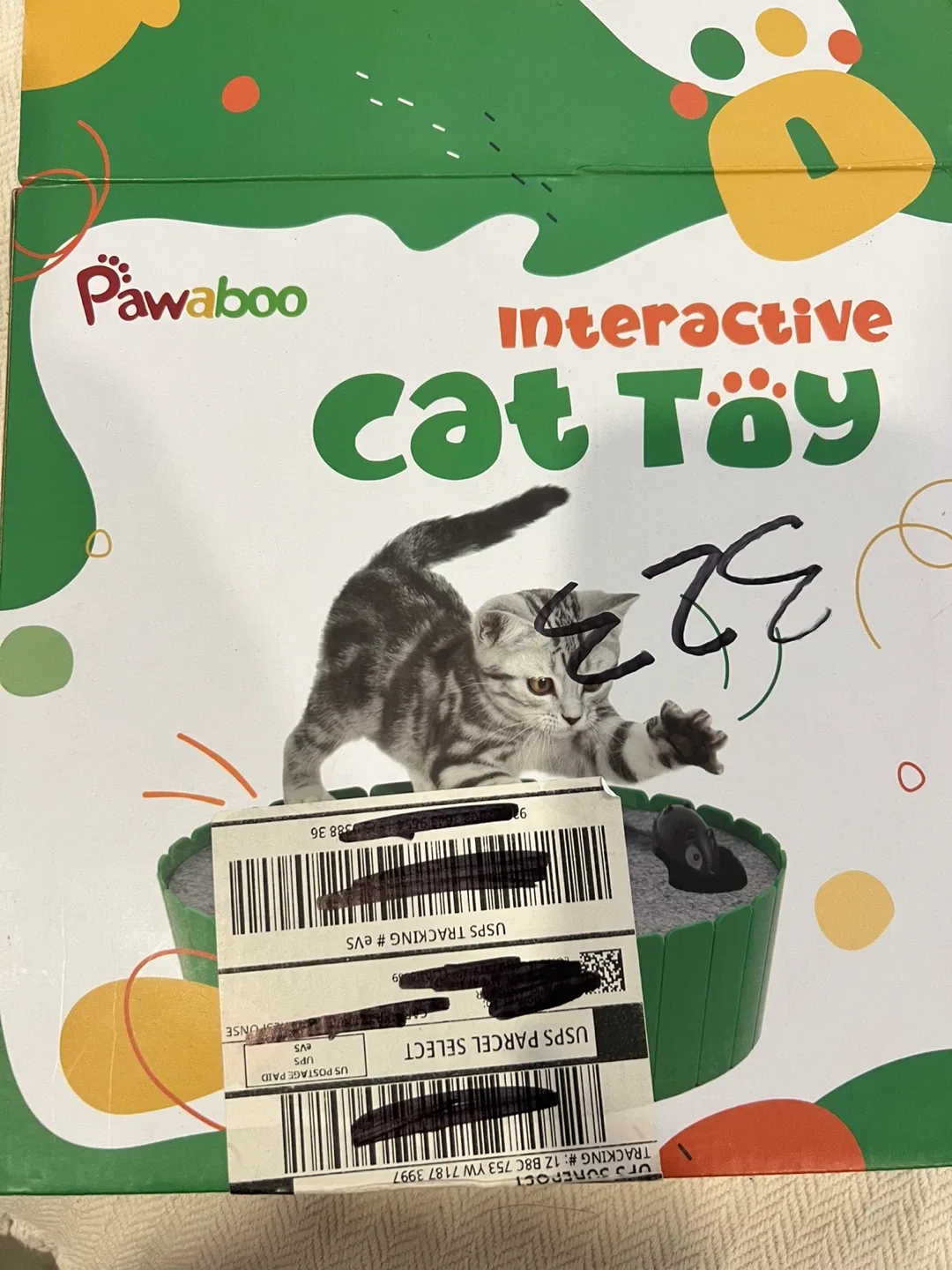 Pawaboo Interactive Cat Toy - New in Box!