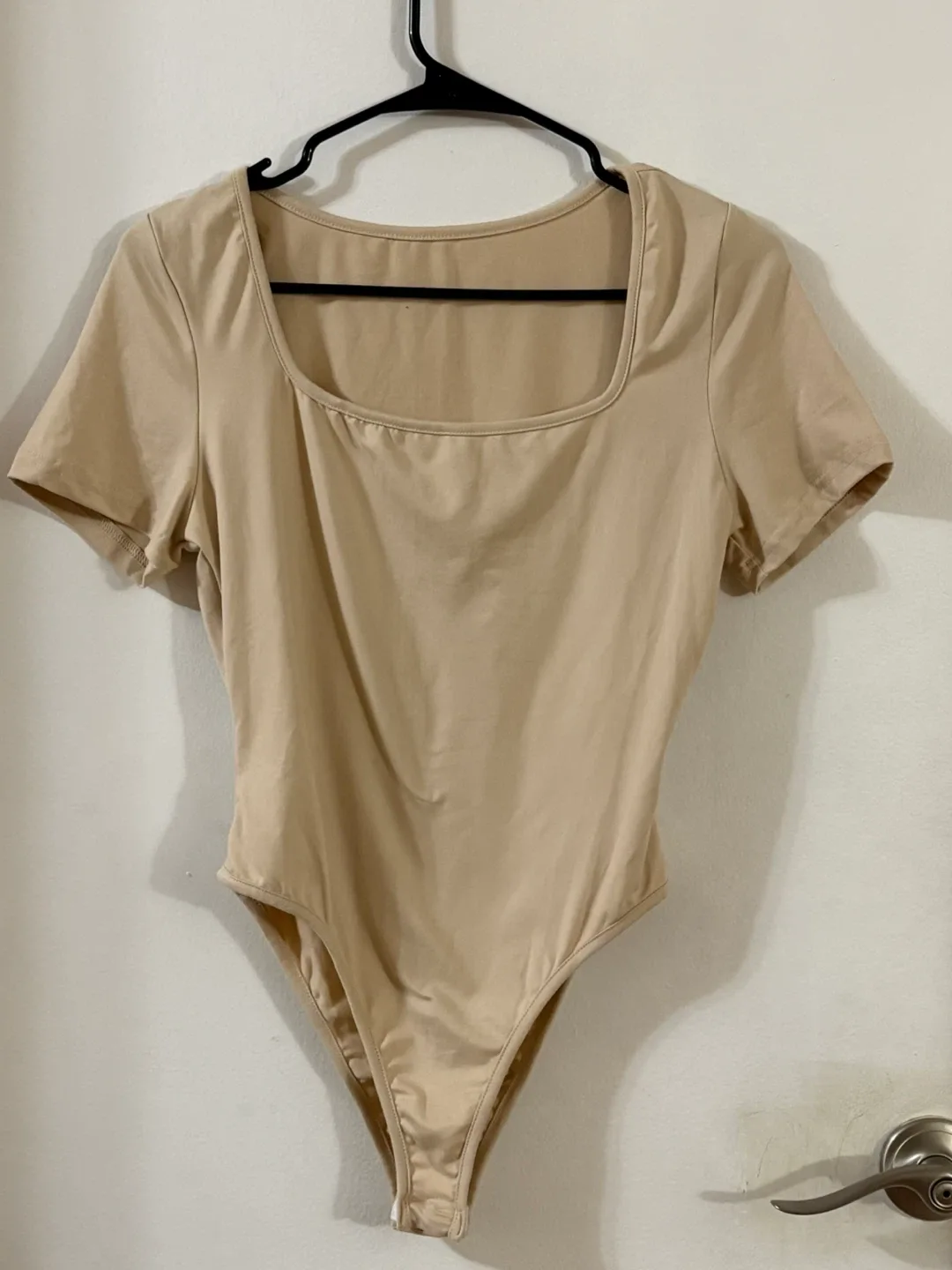 SHEIN Beige Bodysuit - Size L (8/10) image indicator(2)