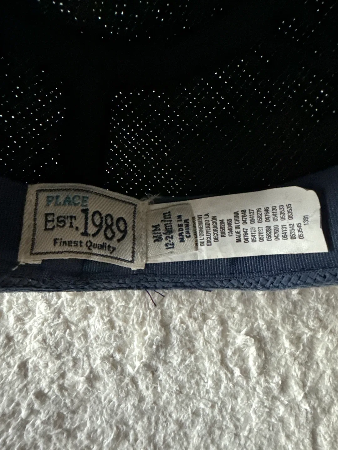 The Children's Place Fedora Hat - Size M/M