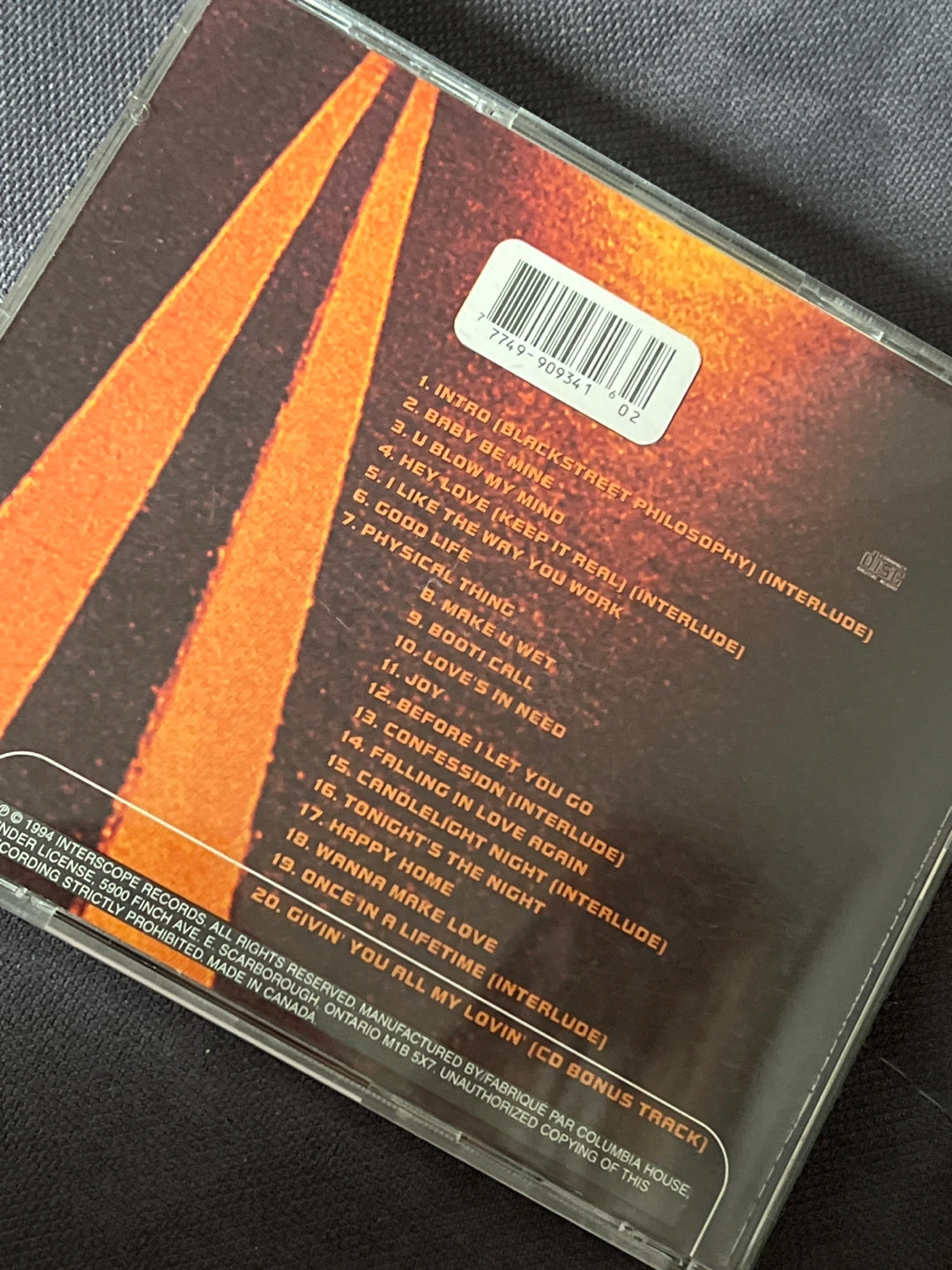 Blackstreet - Blackstreet CD - photo 5