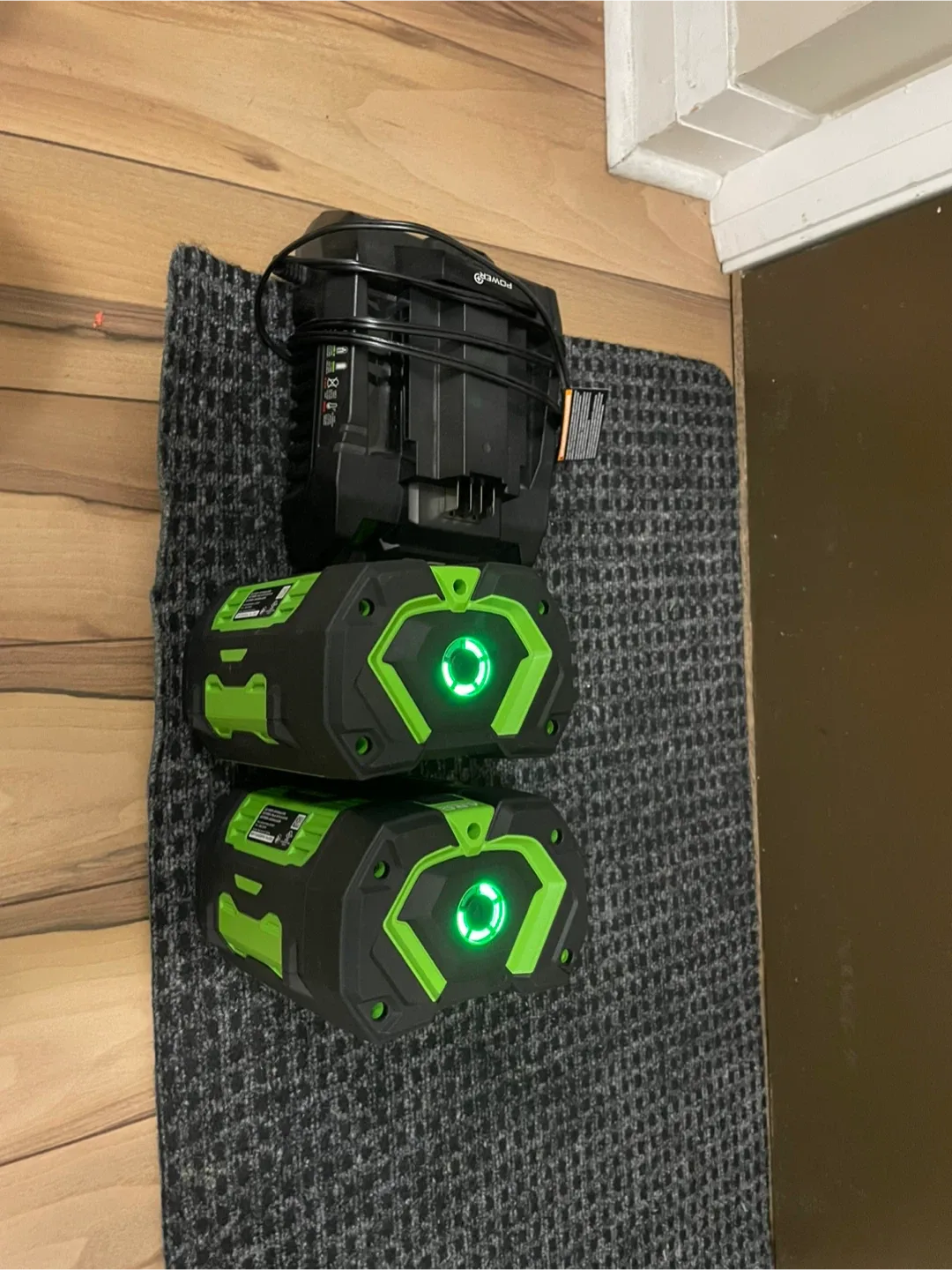 EGO lawnmower, snow blower and 2 56V Battery & Charger image indicator(3)