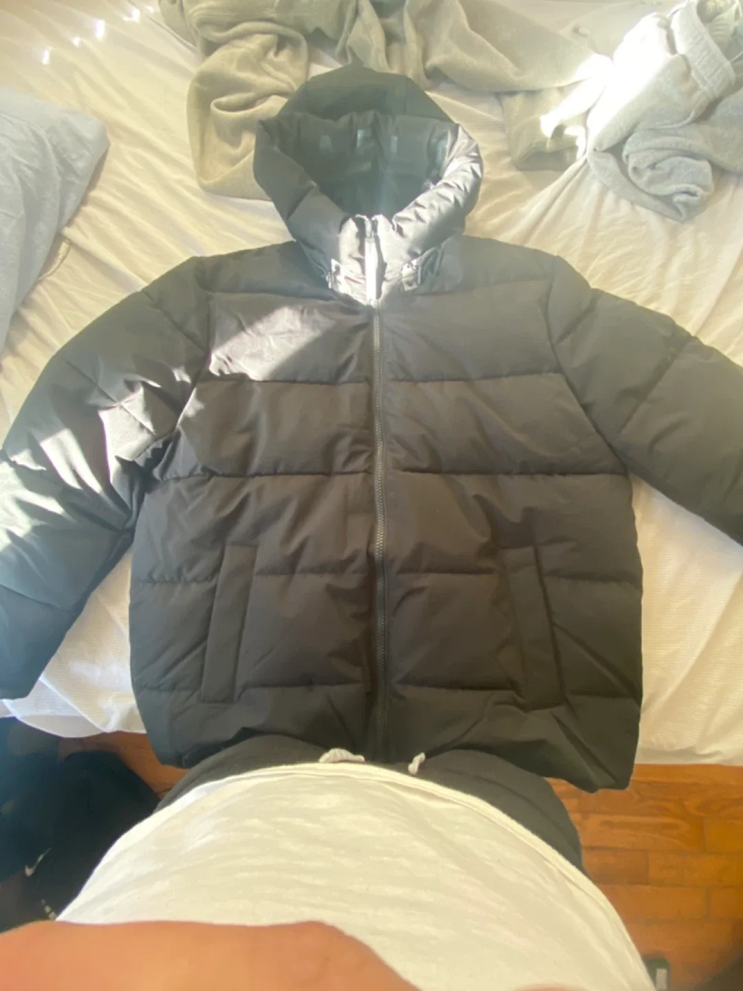 Michael Kors Black Puffer Jacket - XL