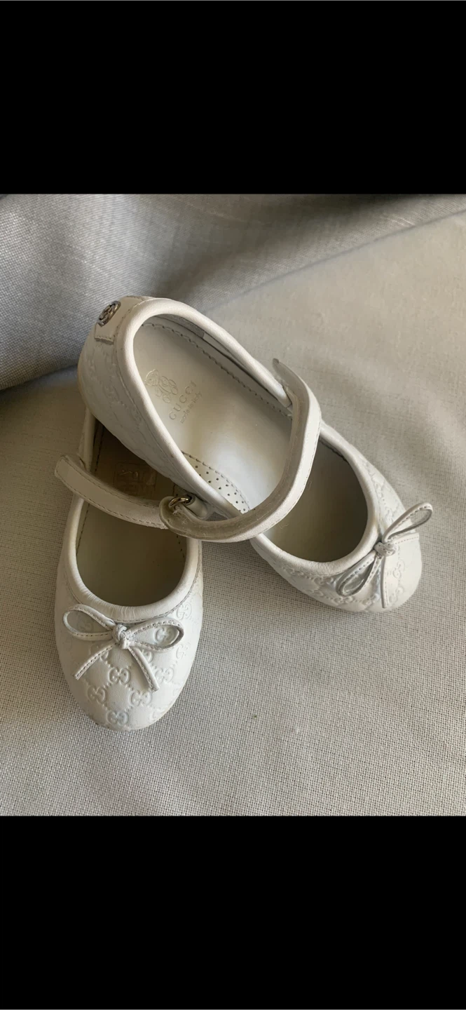 Gucci Kids White Ballet Flats - Size 26 (US 9) - photo 3