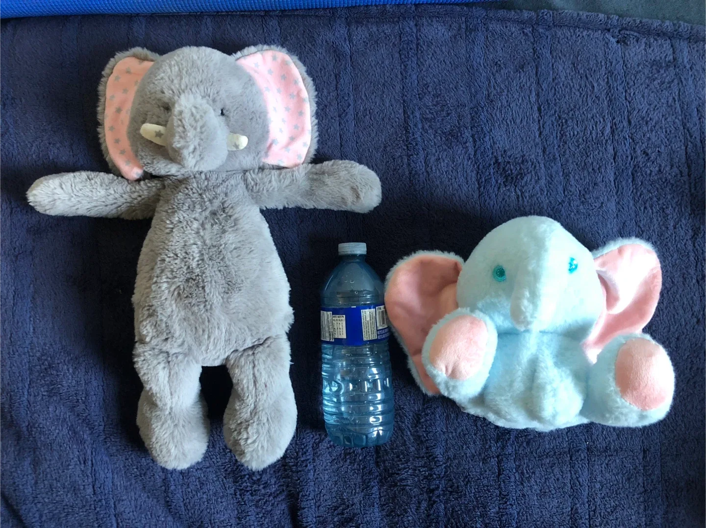 Elephant Plush Toys - Grey & Blue image indicator(2)