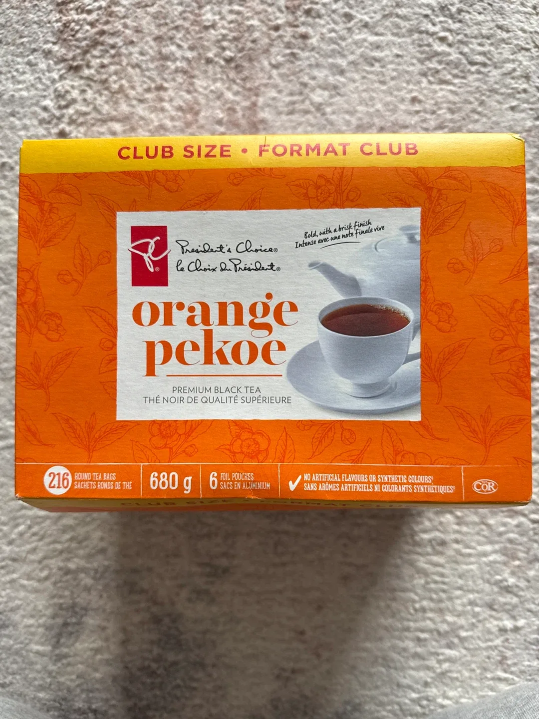 President's Choice Orange Pekoe Black Tea - 216 Bags