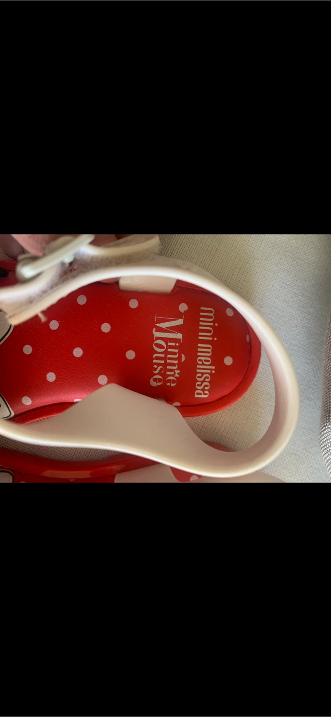 Mini Melissa Minnie Mouse Sandals - Size 9 - photo 3