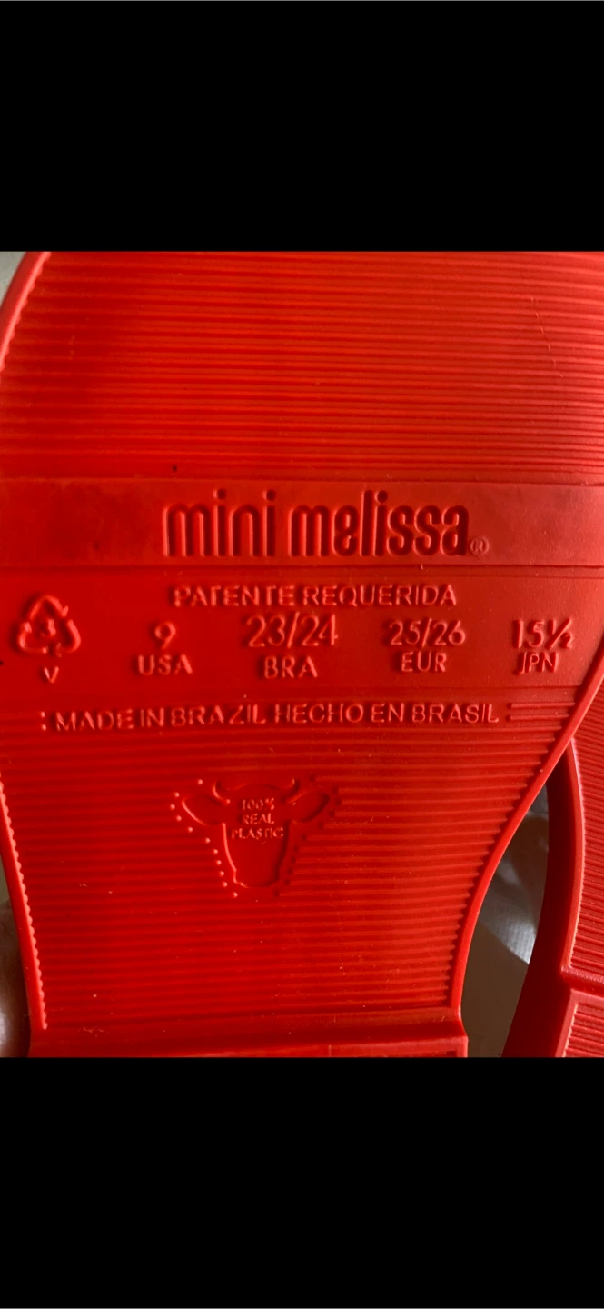 Mini Melissa Minnie Mouse Sandals - Size 9 - photo 5