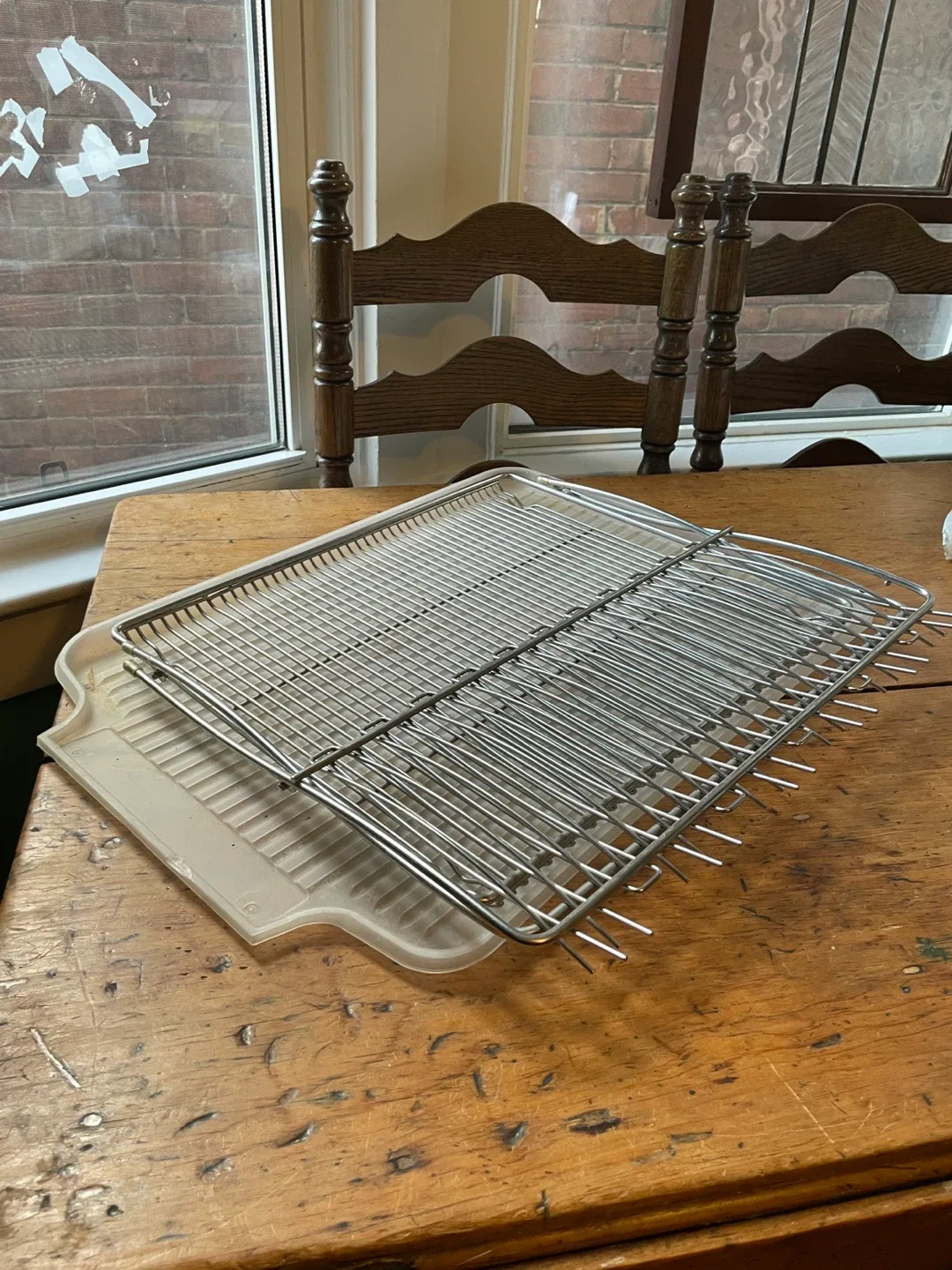 IKEA stainless steel dish rack - vintage image indicator(2)