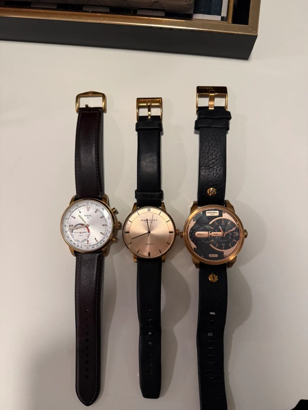 Fossil, Tissot, Diesel Watches