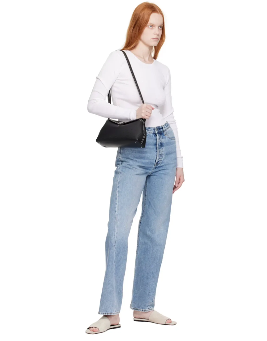 T Lock Leather Handbag image indicator(5)