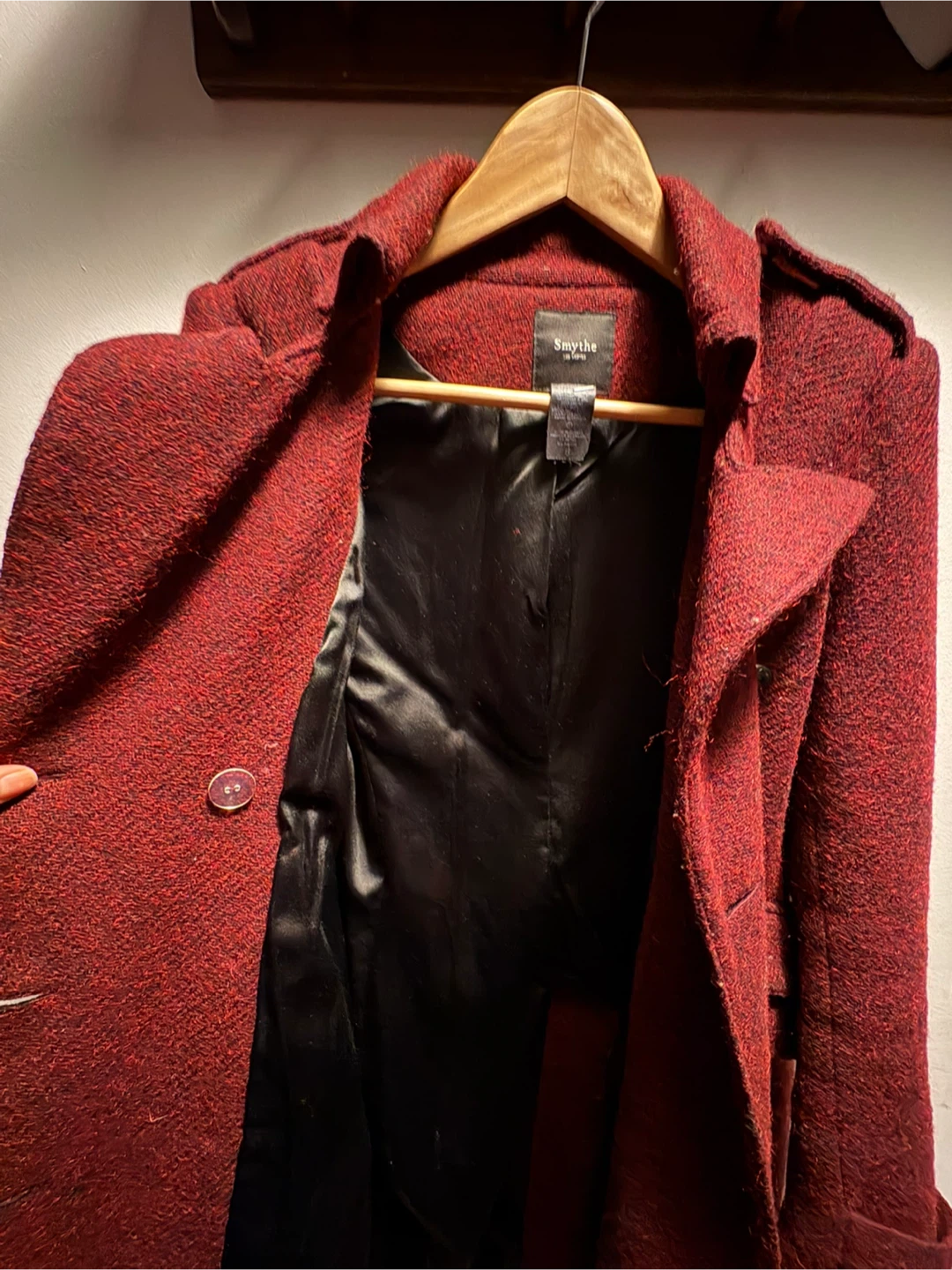 Smythe Les Vestes Wool Blend Coat - Size 6 - photo 3