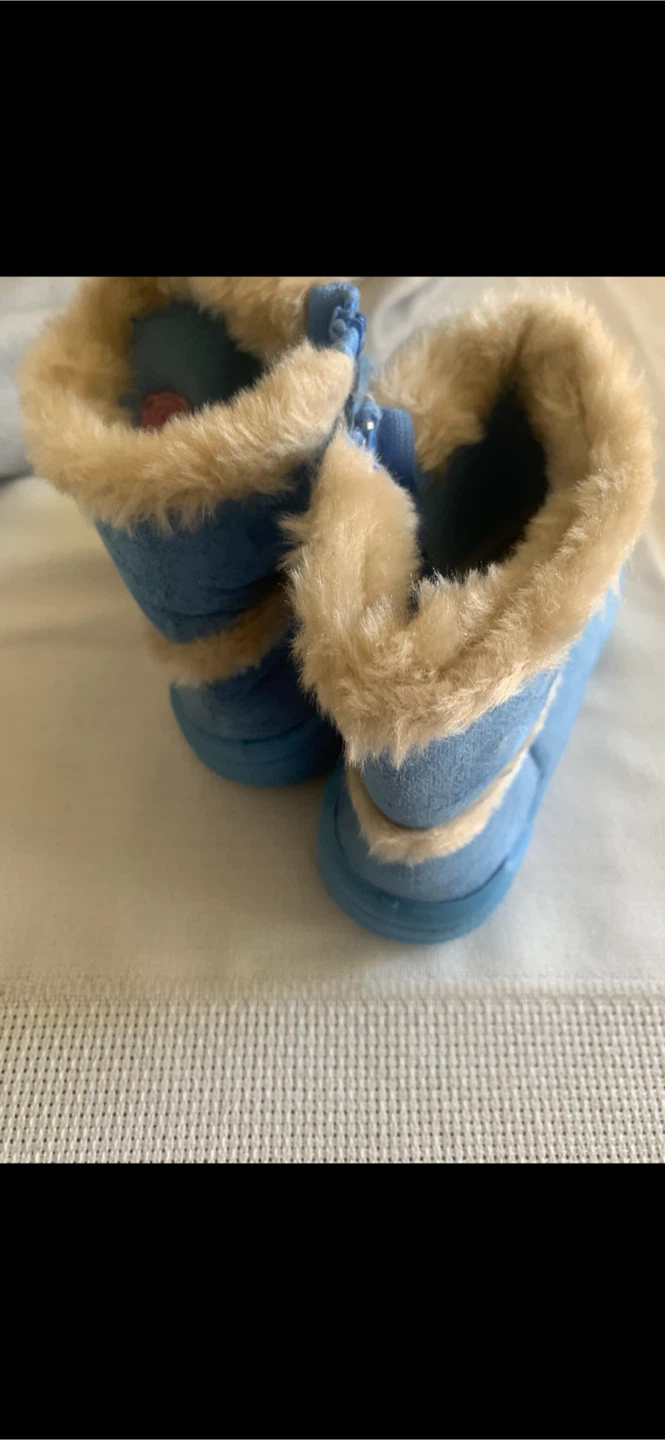 Blue Bootie Slippers - Size 7 - photo 2