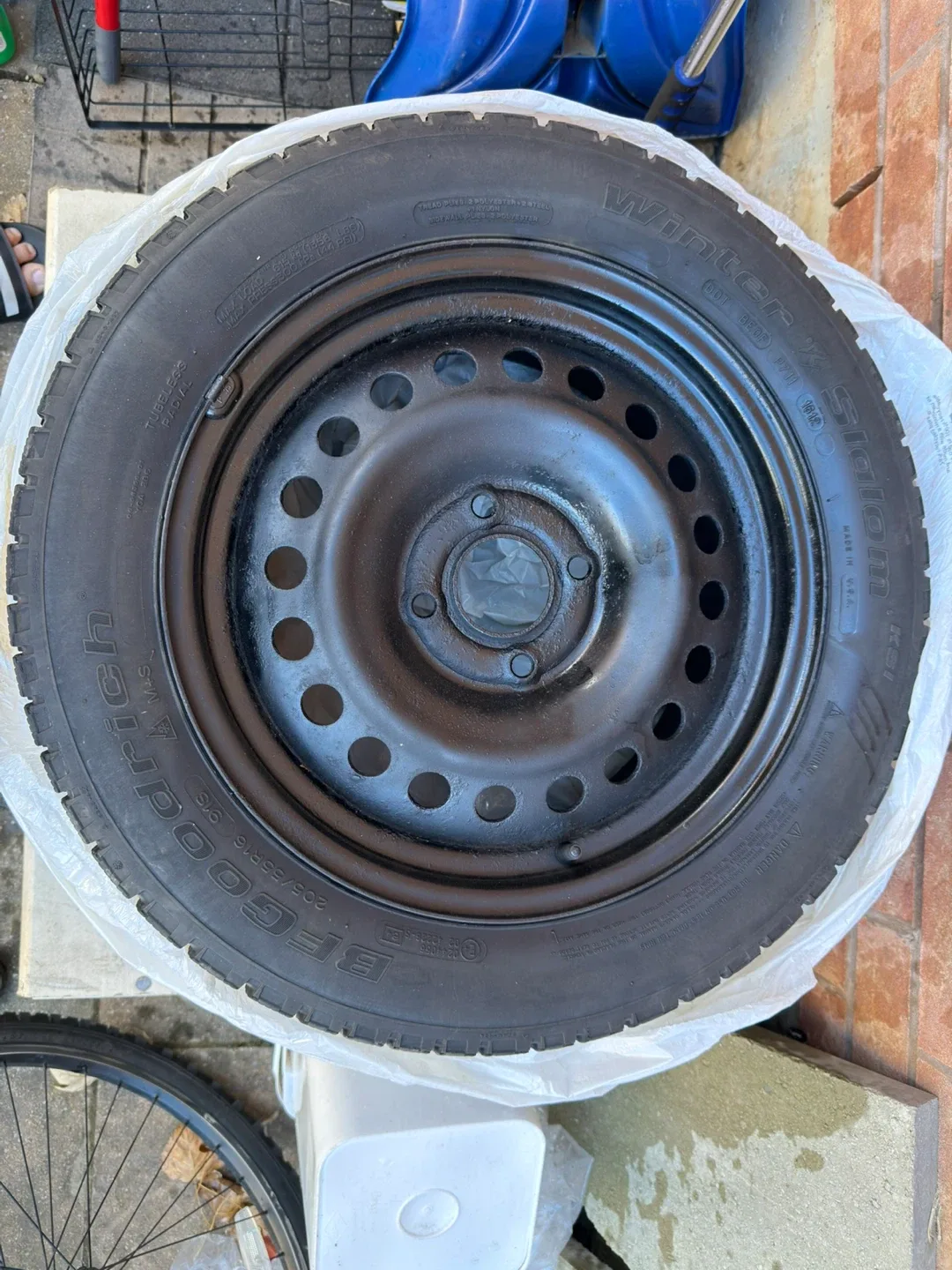 BFGoodrich 205/55R16 Winter Tire with Rim