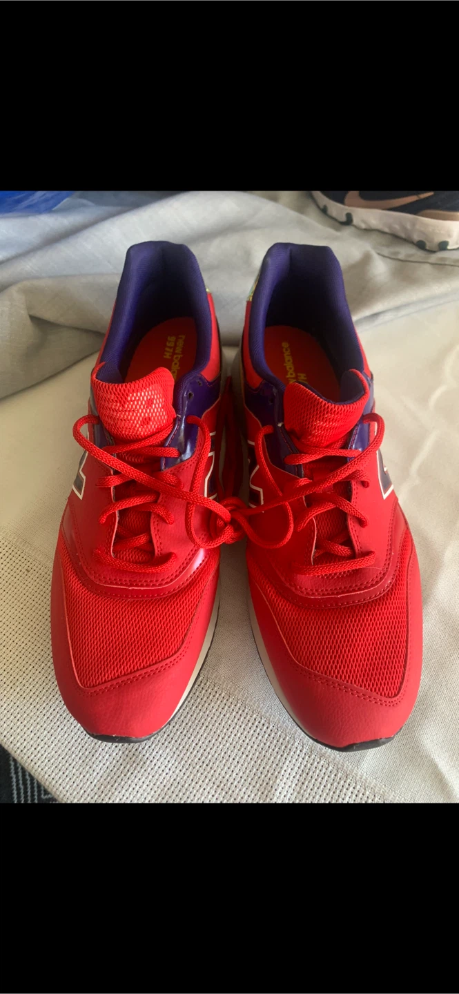 New Balance 997H Red Sneakers - Size 12.5