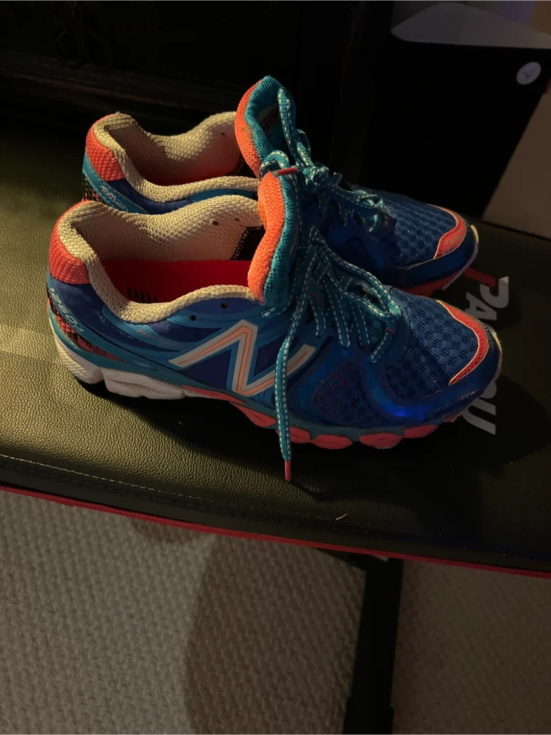 New Balance Running Shoes - Blue & Coral
