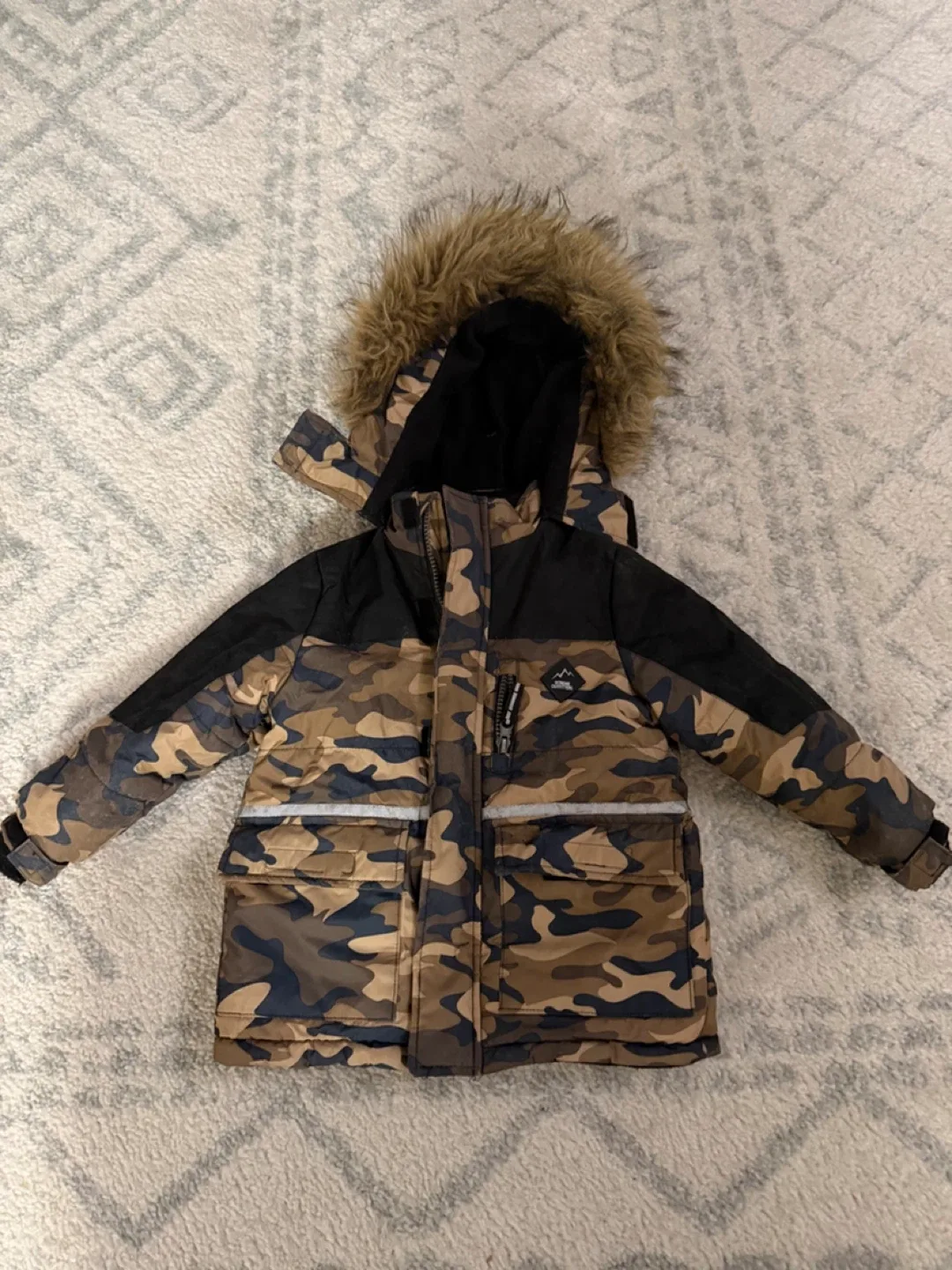 Xtreme Outfitters Camo Winter Jacket - Size 3T