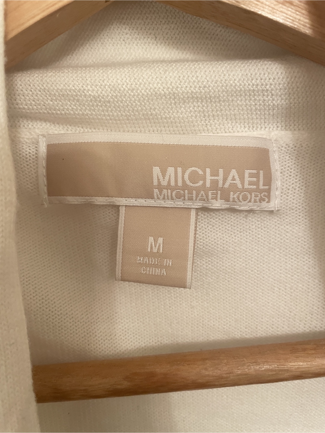 Michael Kors White Cardigan - Size M - photo 2