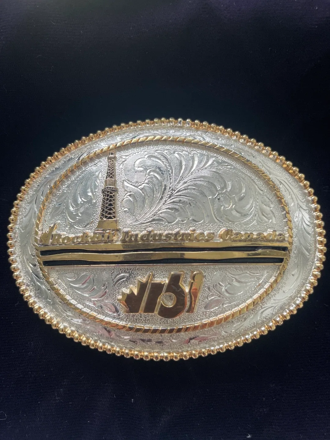 Hoot Oil Industries Canada Belt Buckle