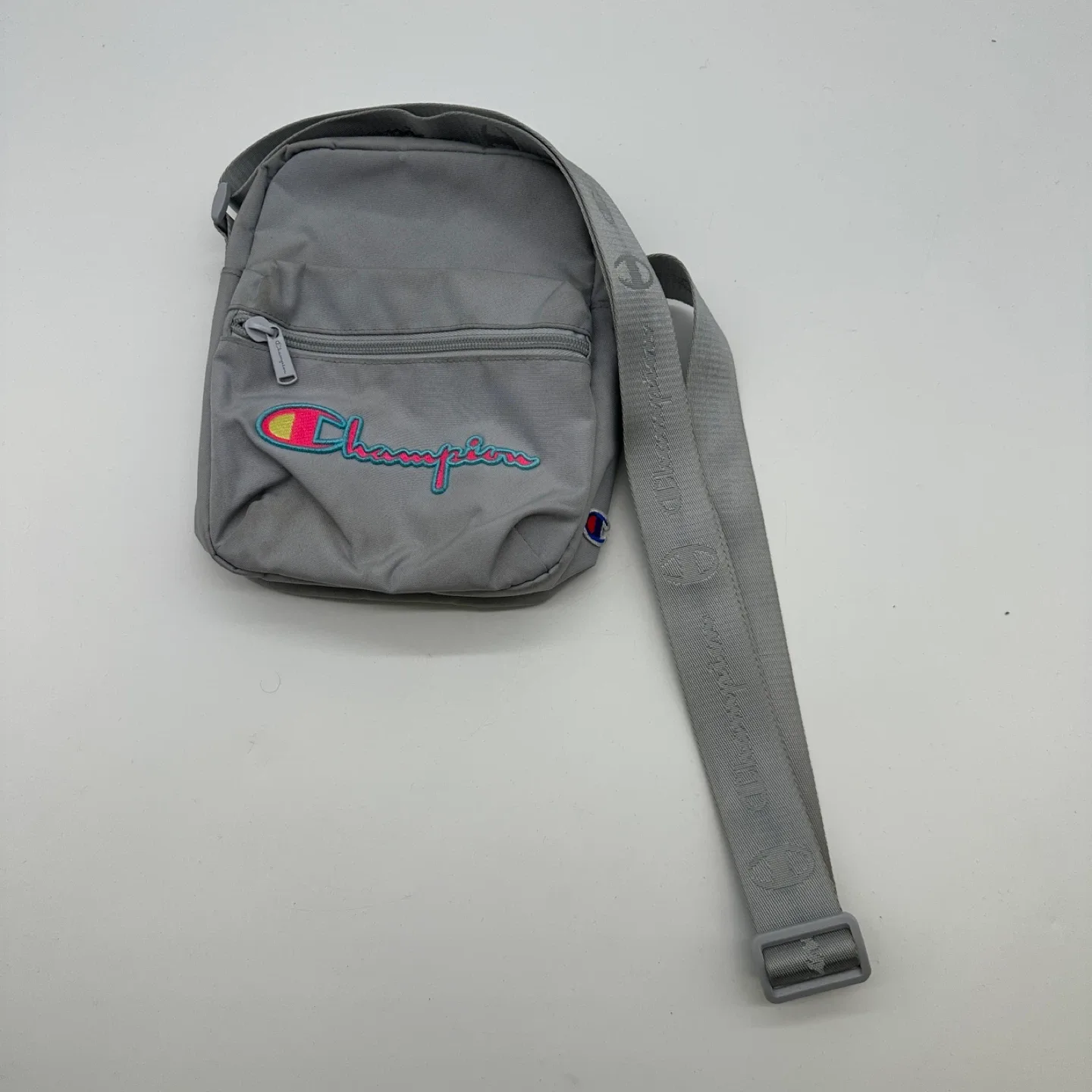 Champion Grey Shoulder Bag