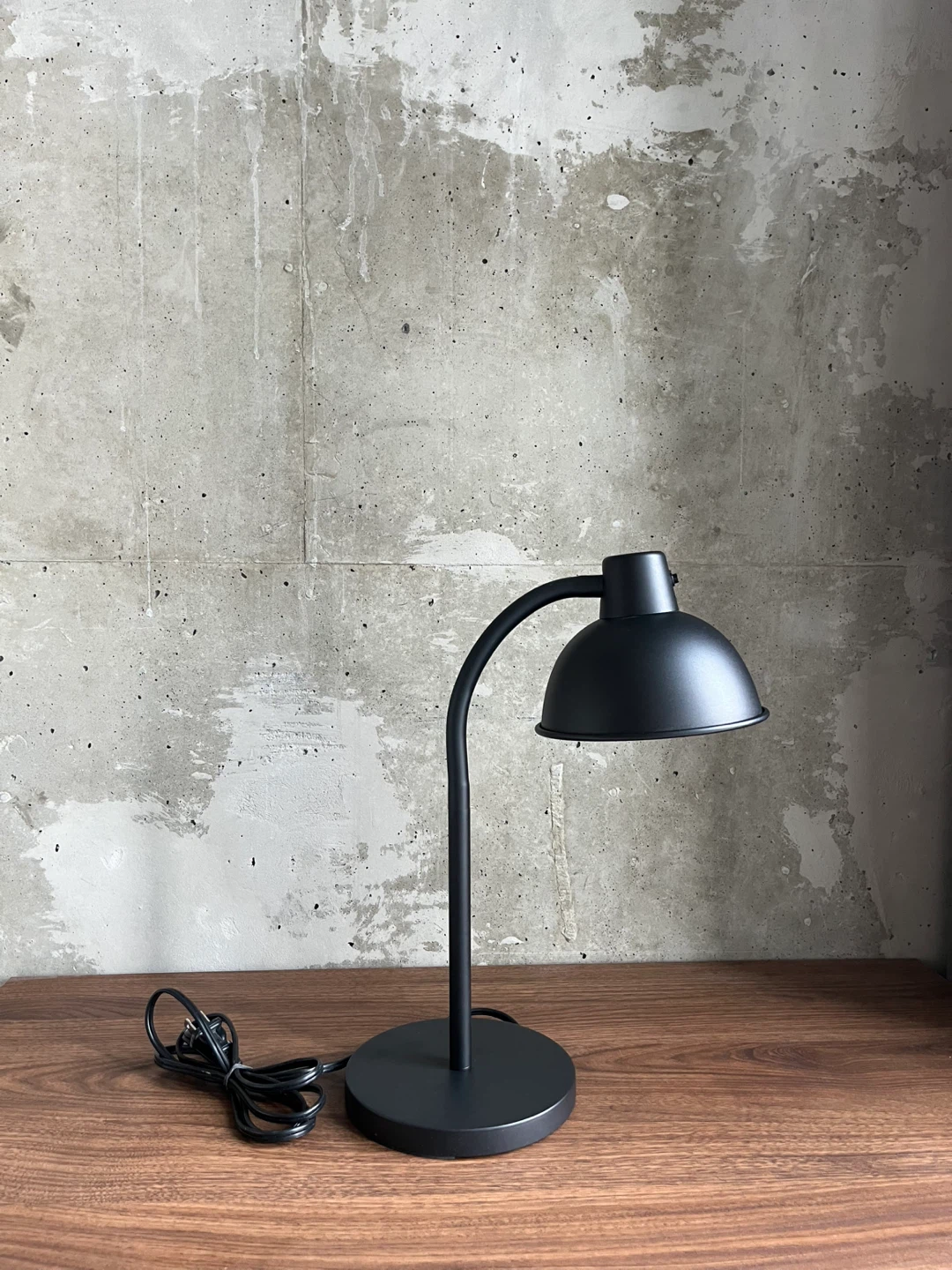 2x Black IKEA Desk Lamps