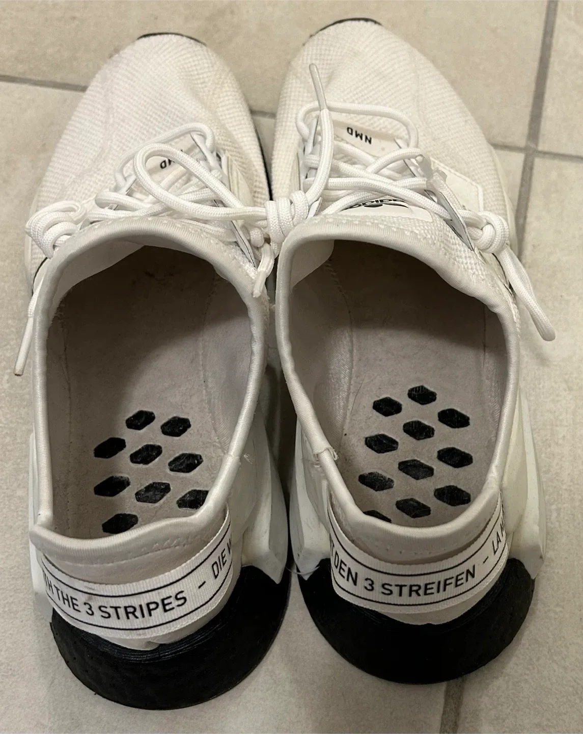 Adidas NMD White Men's US 10 1/2 image indicator(4)