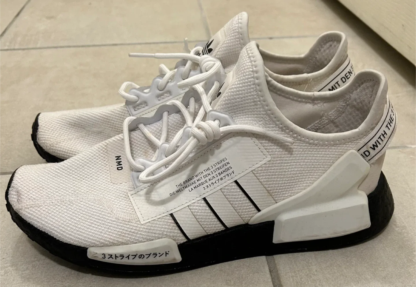 Adidas NMD White Men's US 10 1/2 image indicator(3)