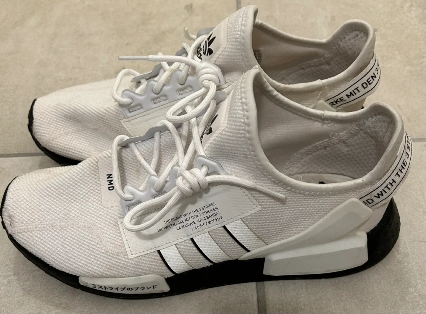 Adidas NMD White Men's US 10 1/2 image indicator(6)