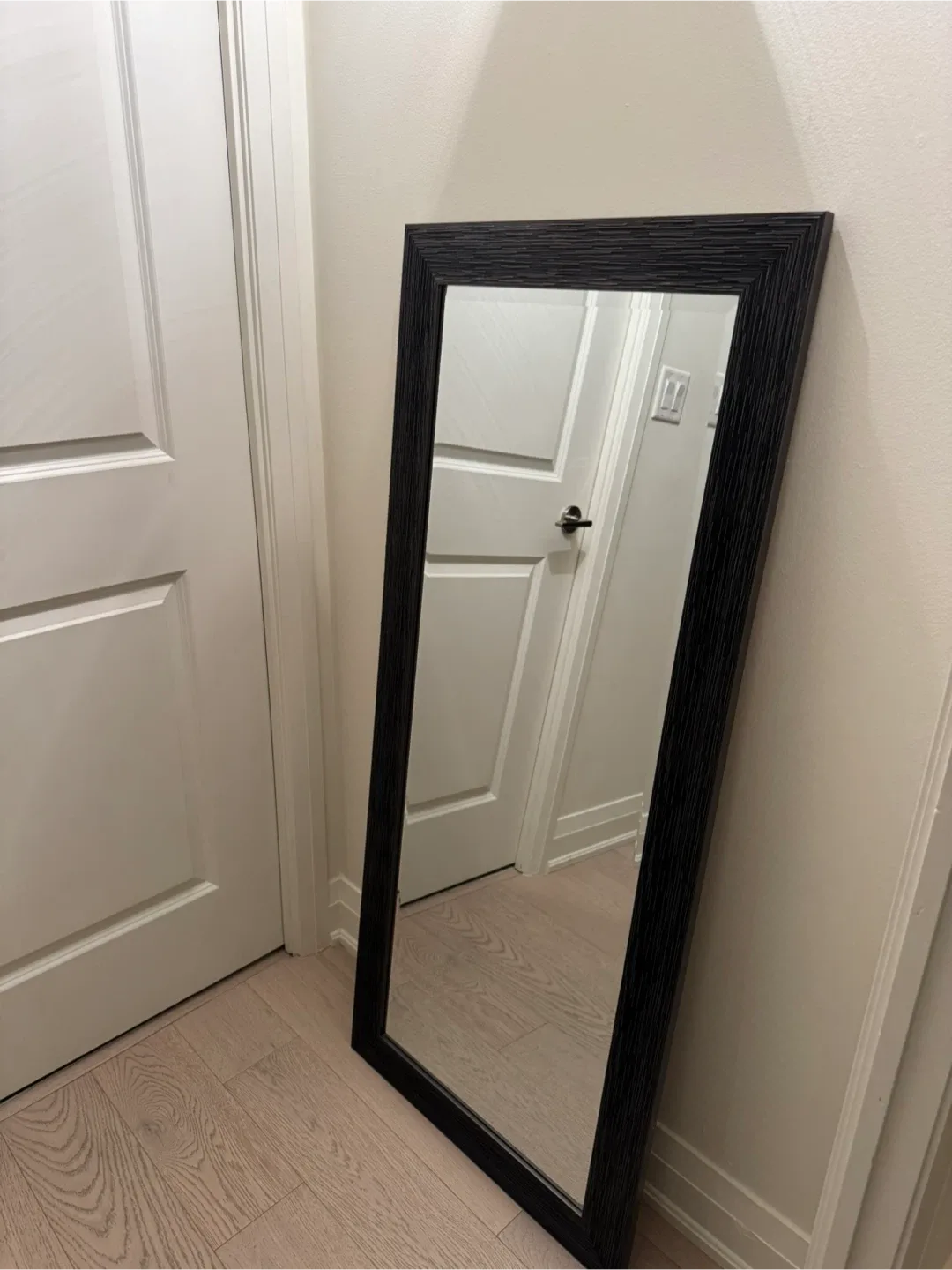 Black Framed Full Length Mirror