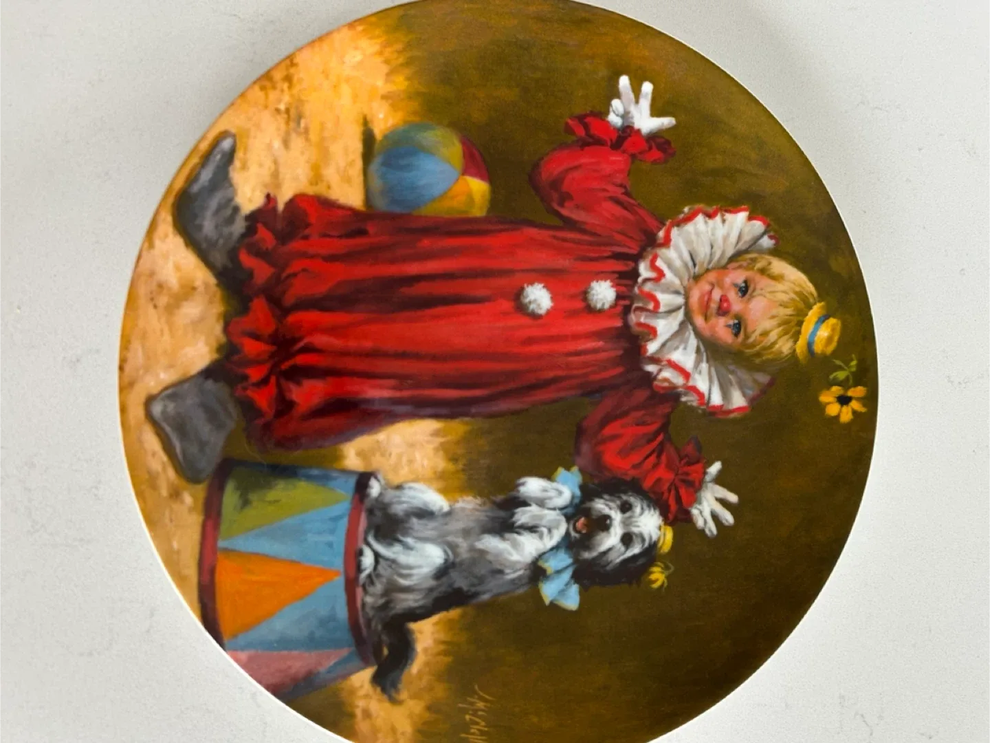 Reco "Tommy the Clown" Plate