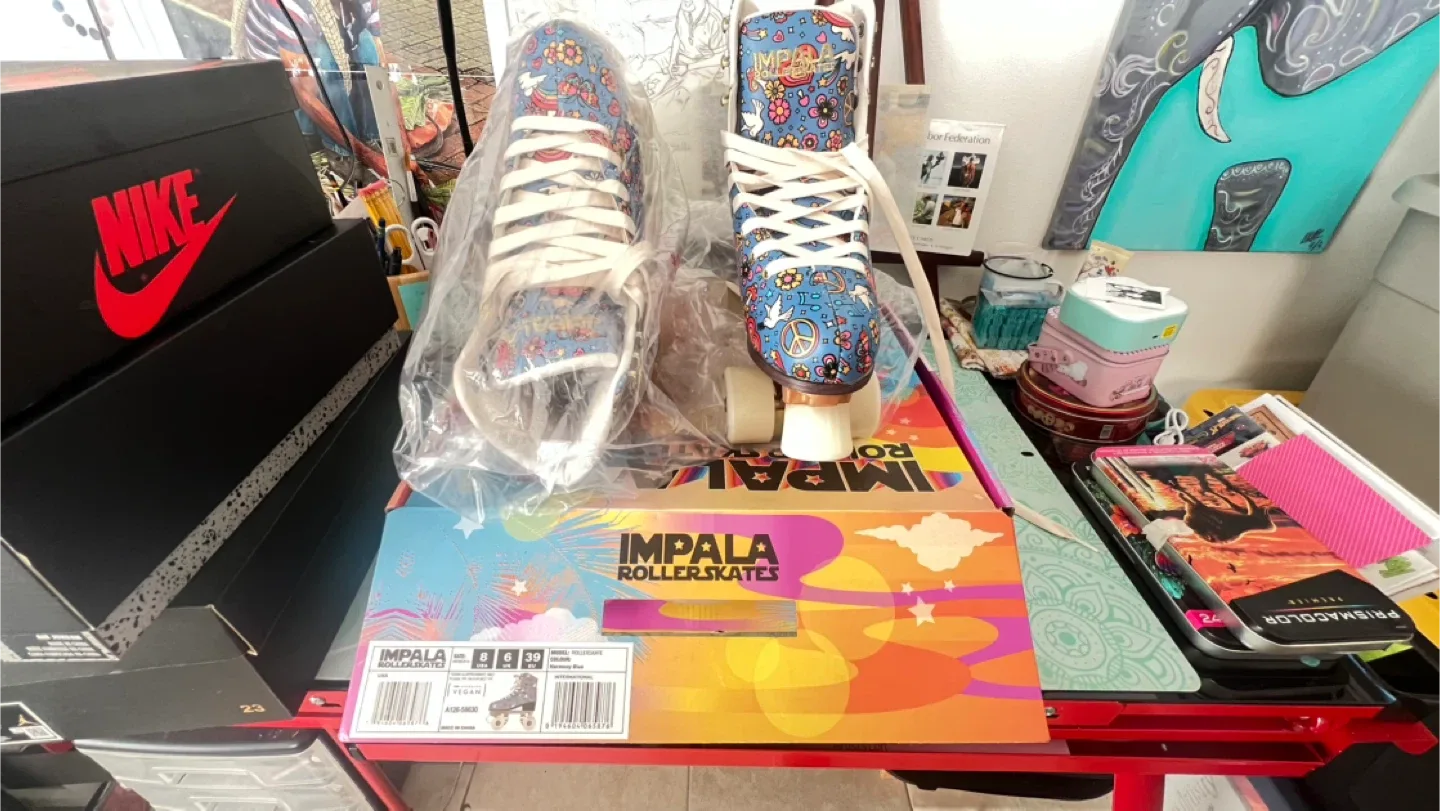 Impala Rollerskates - Size US 8- New in Box! image indicator(2)