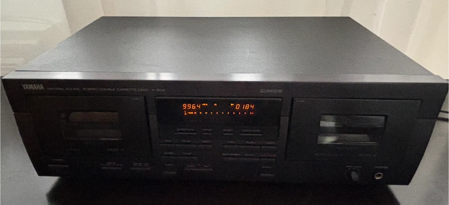 Yamaha Natural Sound Stereo Double Cassette Deck K-902 image indicator(2)