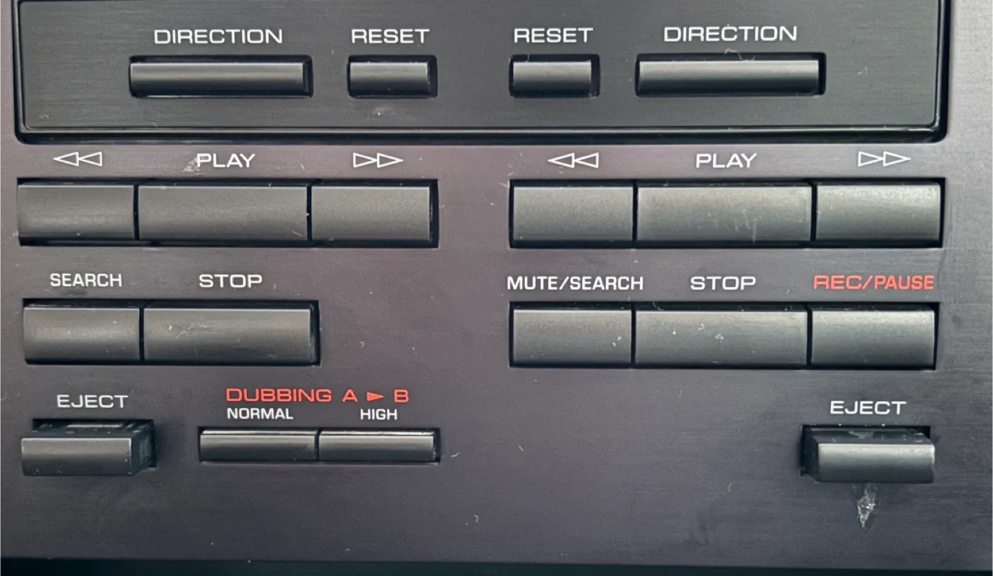 Yamaha Natural Sound Stereo Double Cassette Deck K-902 image indicator(5)