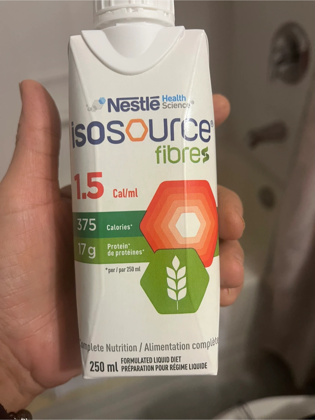 Case of Nestle Isosource Fibres 250ml