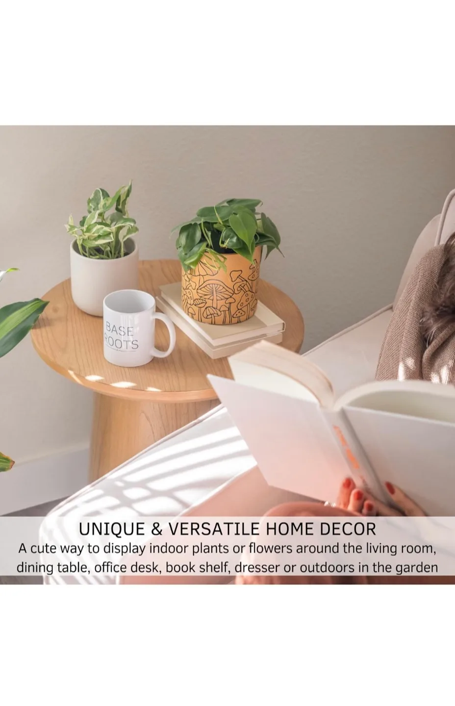 Mushroom Design Planter  2 for $35 image indicator(2)