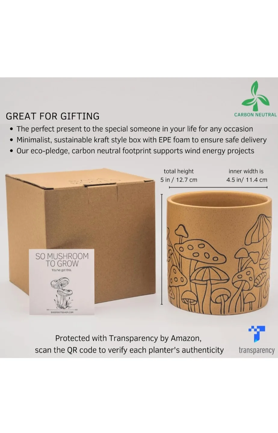 Mushroom Design Planter  2 for $35 image indicator(4)