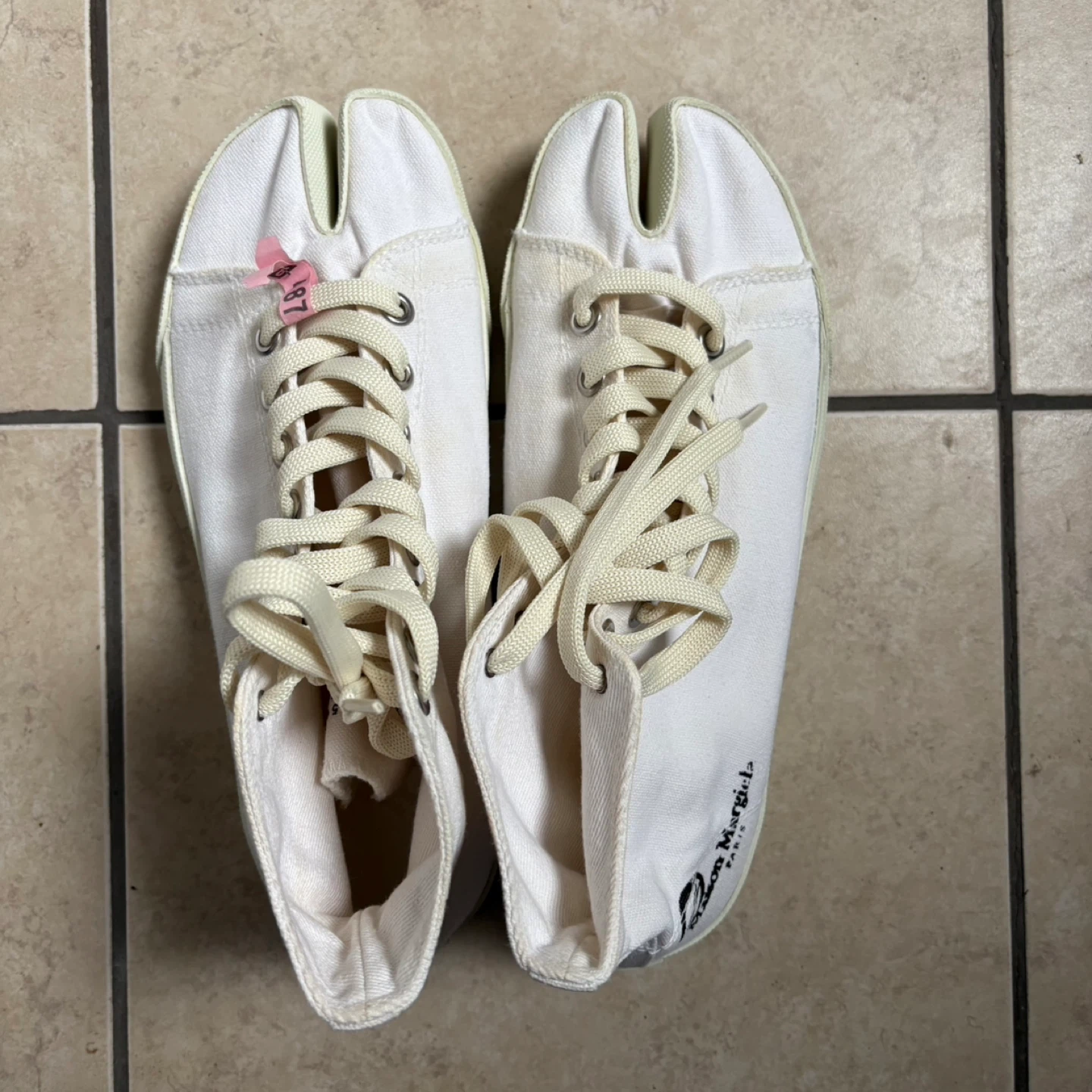 Maison Margiela Tabi High-Top Sneakers - Size 39