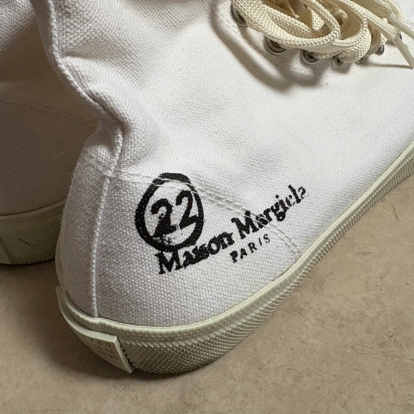 Maison Margiela Tabi High-Top Sneakers - Size 39 - photo 2