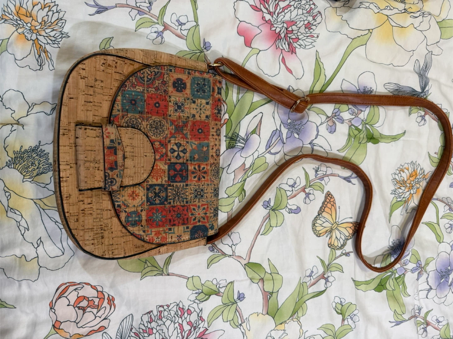 Cork Crossbody Bag