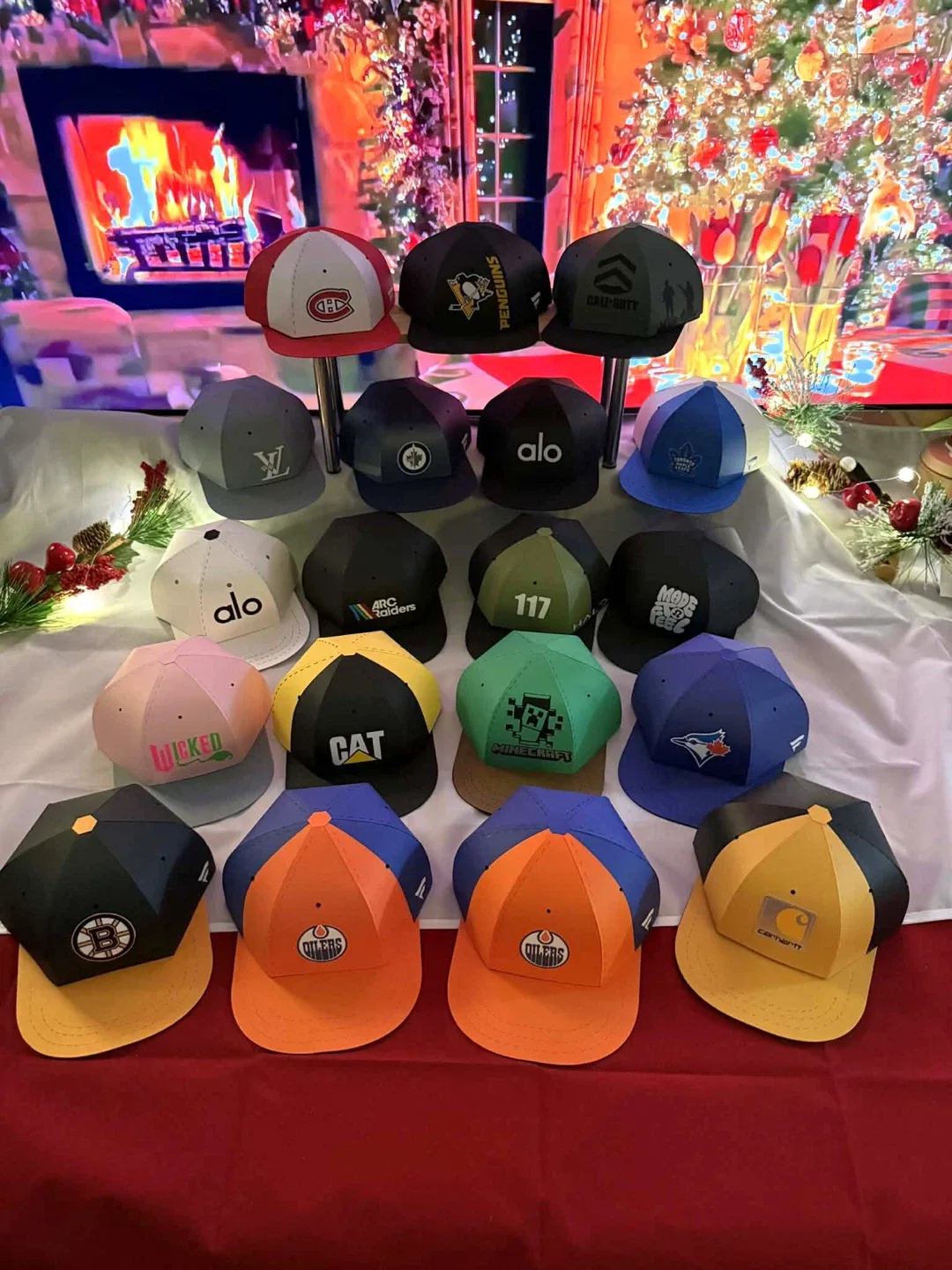 Oilers Gift Box Hats